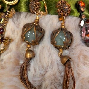 Vintage tassel earrings